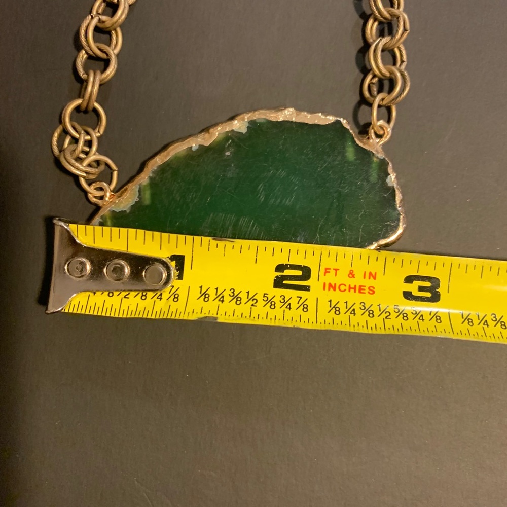 Unique Gold-Tone Statement Necklace - image 7